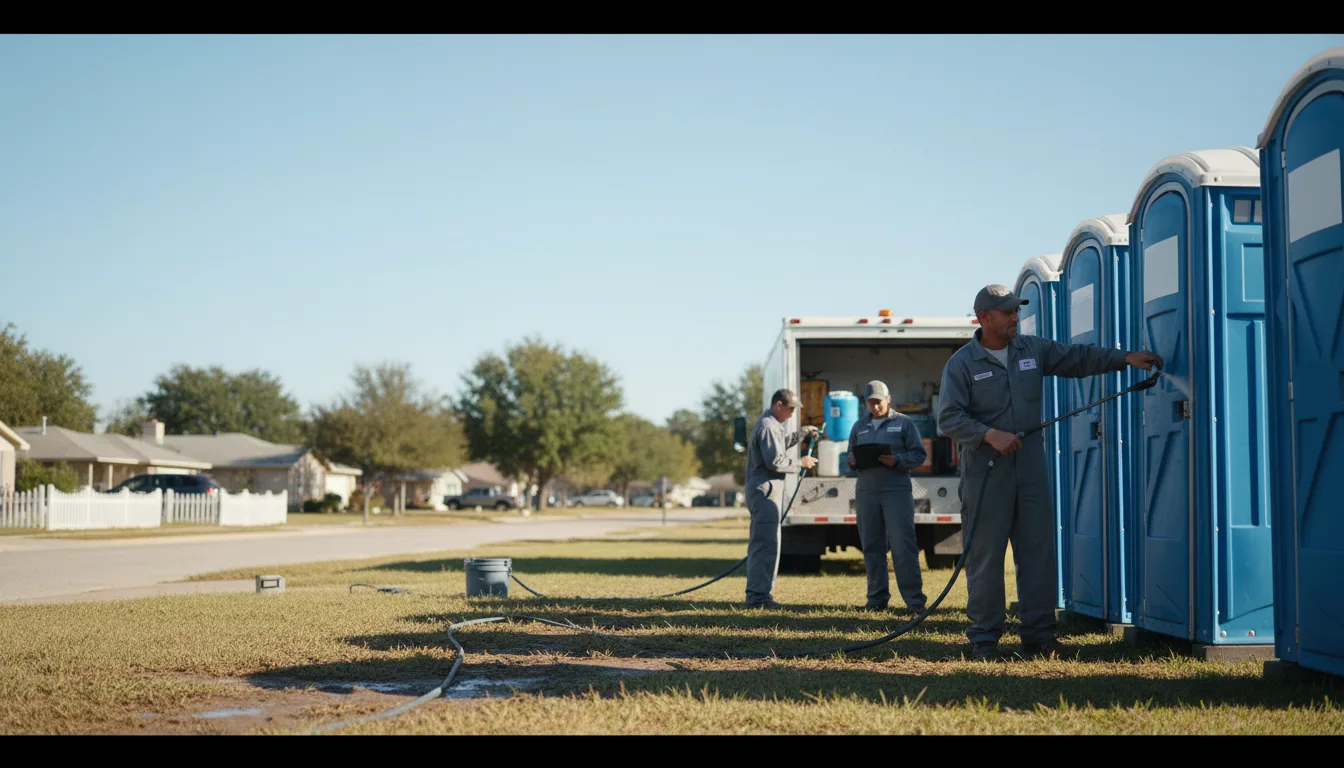 Long-Term Portable Toilet Rental in Clarksville, IN near me